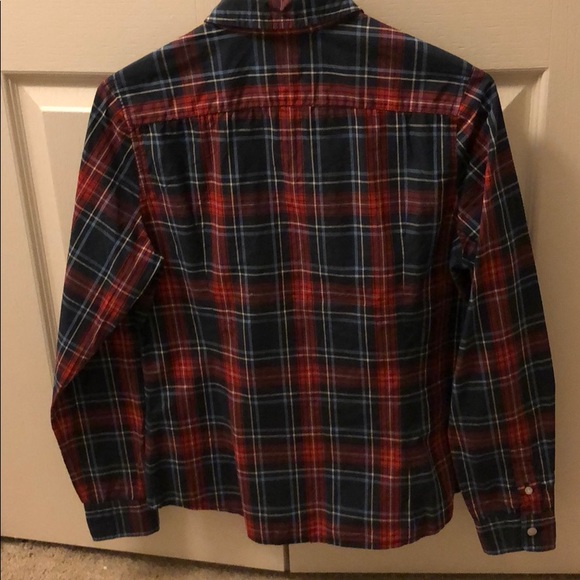 California Dream R.T.W shirt in navy and red - Picture 3 of 7